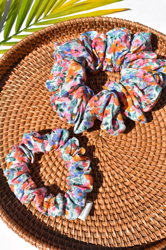 Sunny Blooms Scrunchie