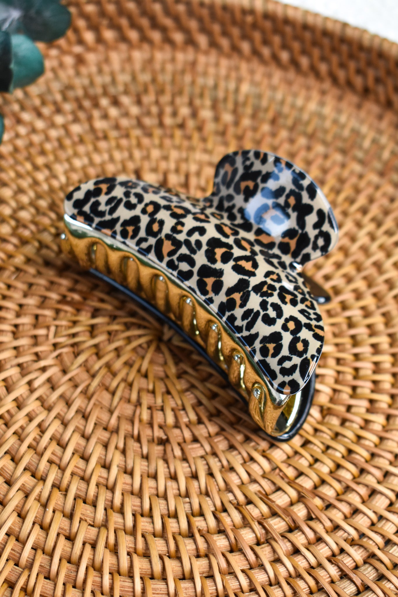 Golden Leopard | Claw Clip