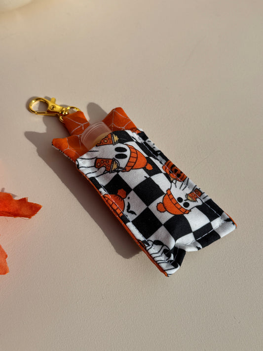 Spooky Sips Lip Balm Keychain