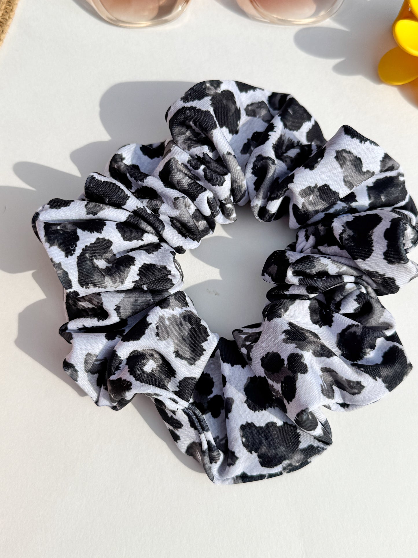 Leopard Swim Scrunchie