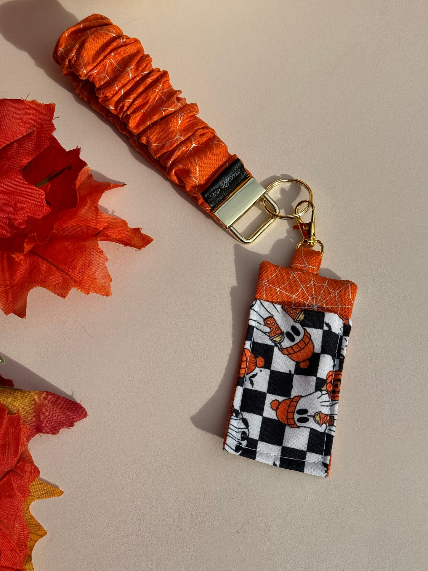 Spooky Sips Lip Balm Keychain