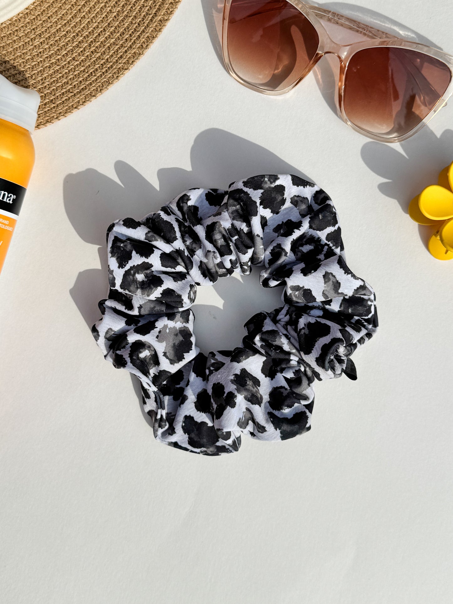 Leopard Swim Scrunchie