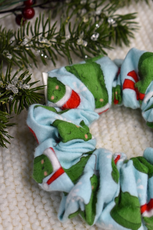 Christmas Pickle Scrunchie