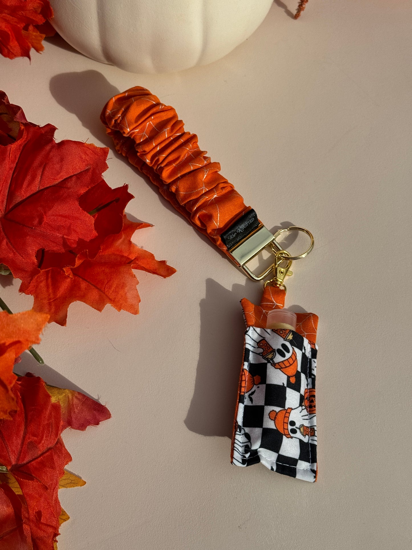 Wicked Webs Scrunchie Wristlet