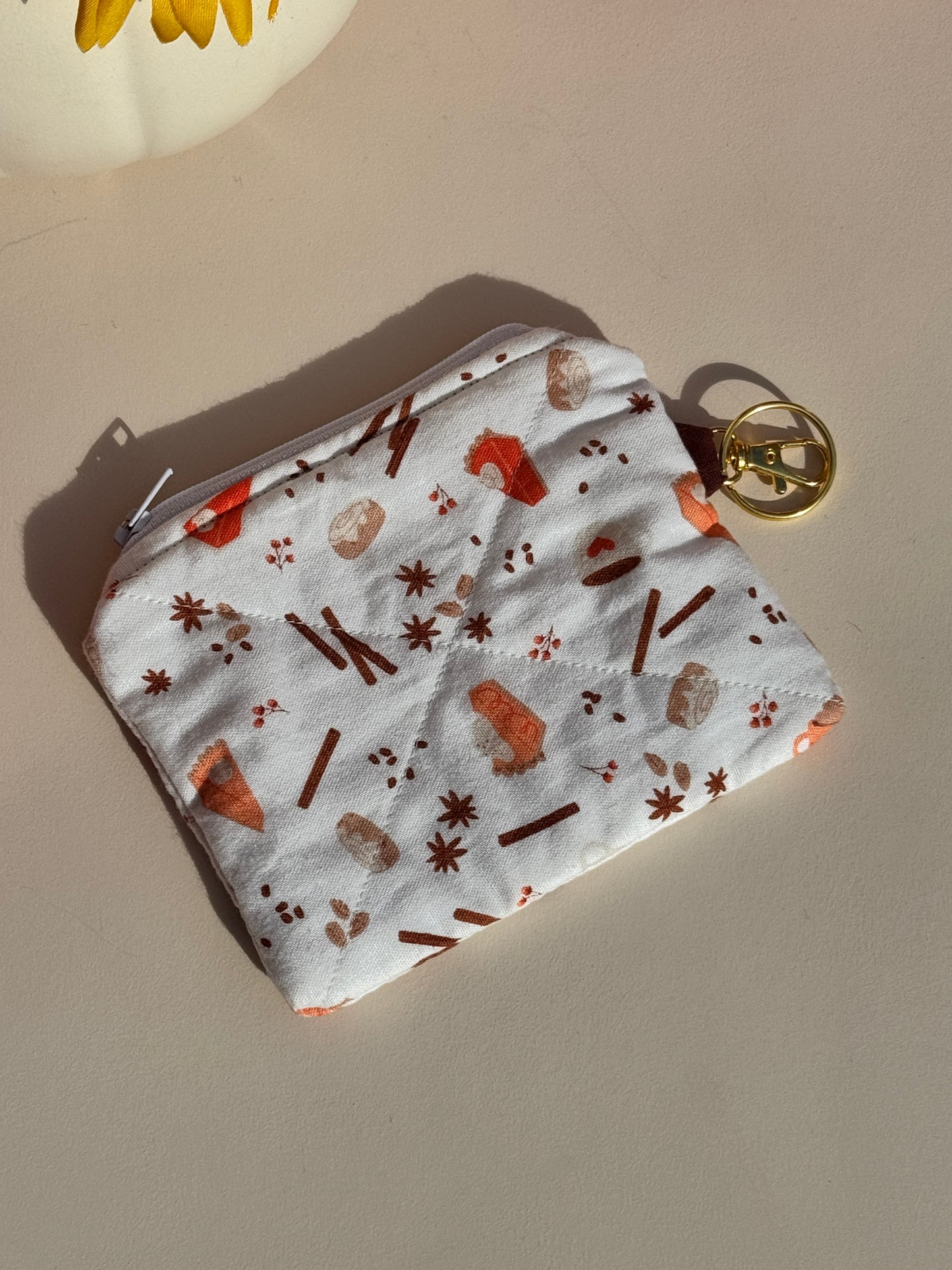Autumn Treats Mini Wallet Keychain