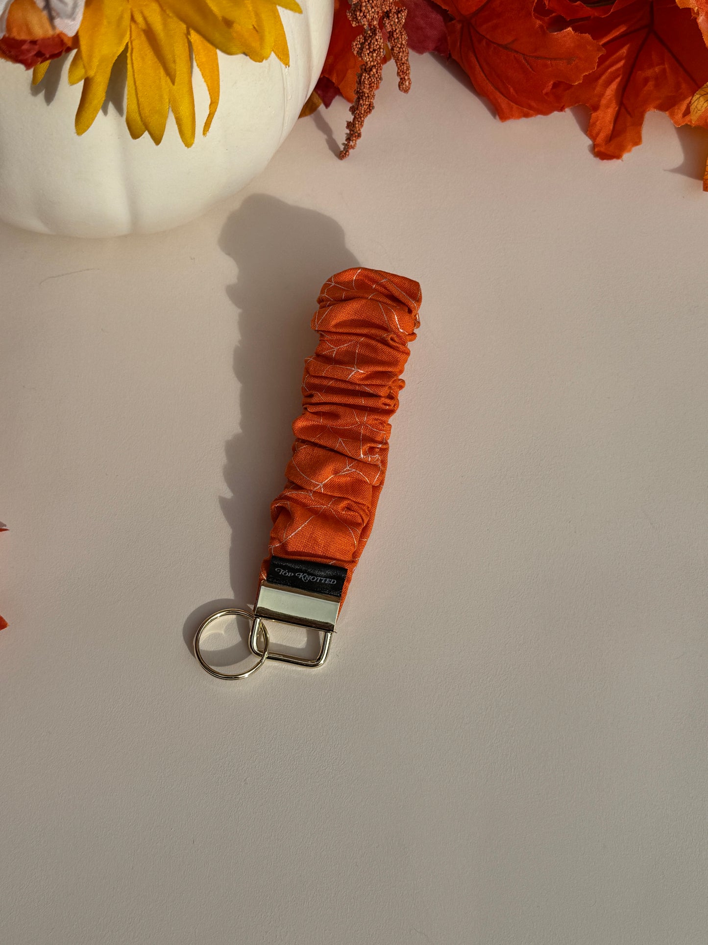 Wicked Webs Scrunchie Wristlet