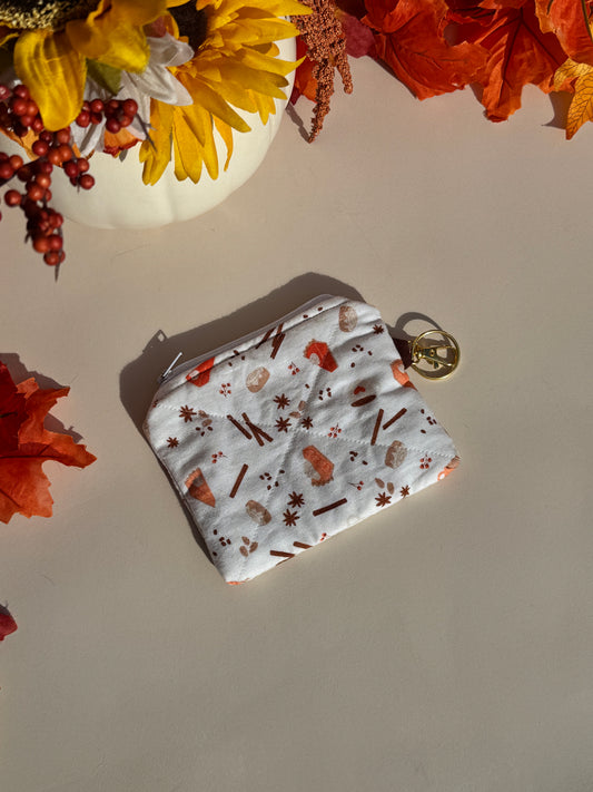 Autumn Treats Mini Wallet Keychain