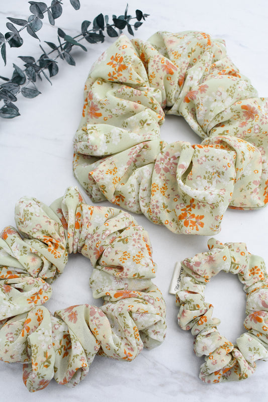 Sage Whisper Scrunchie