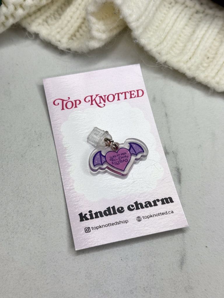 I Like My Men Tall, Dark & Illyrian Kindle Charm