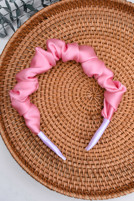 Blush Belle Scrunchie Headband