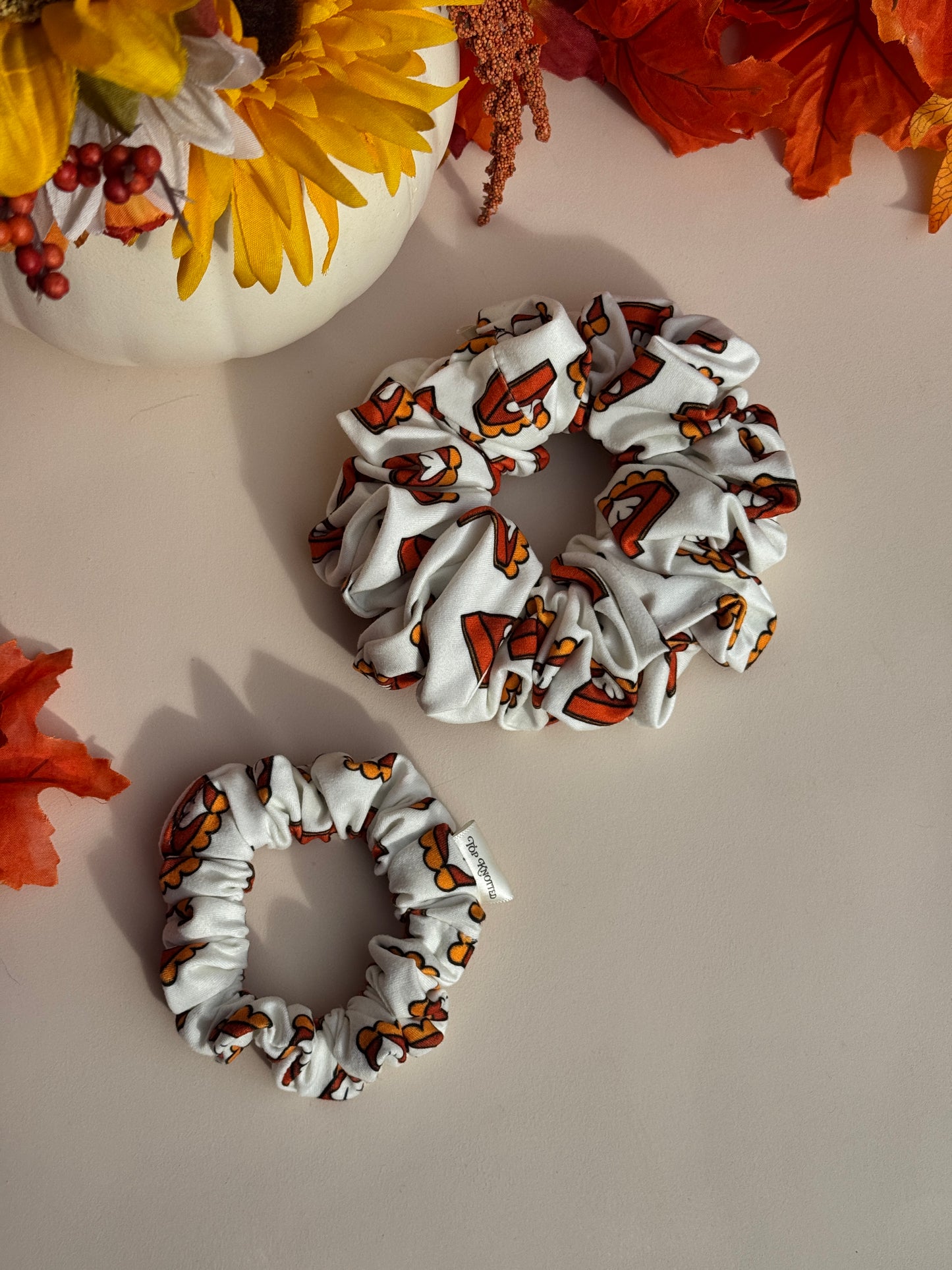Pumpkin Pie Scrunchie