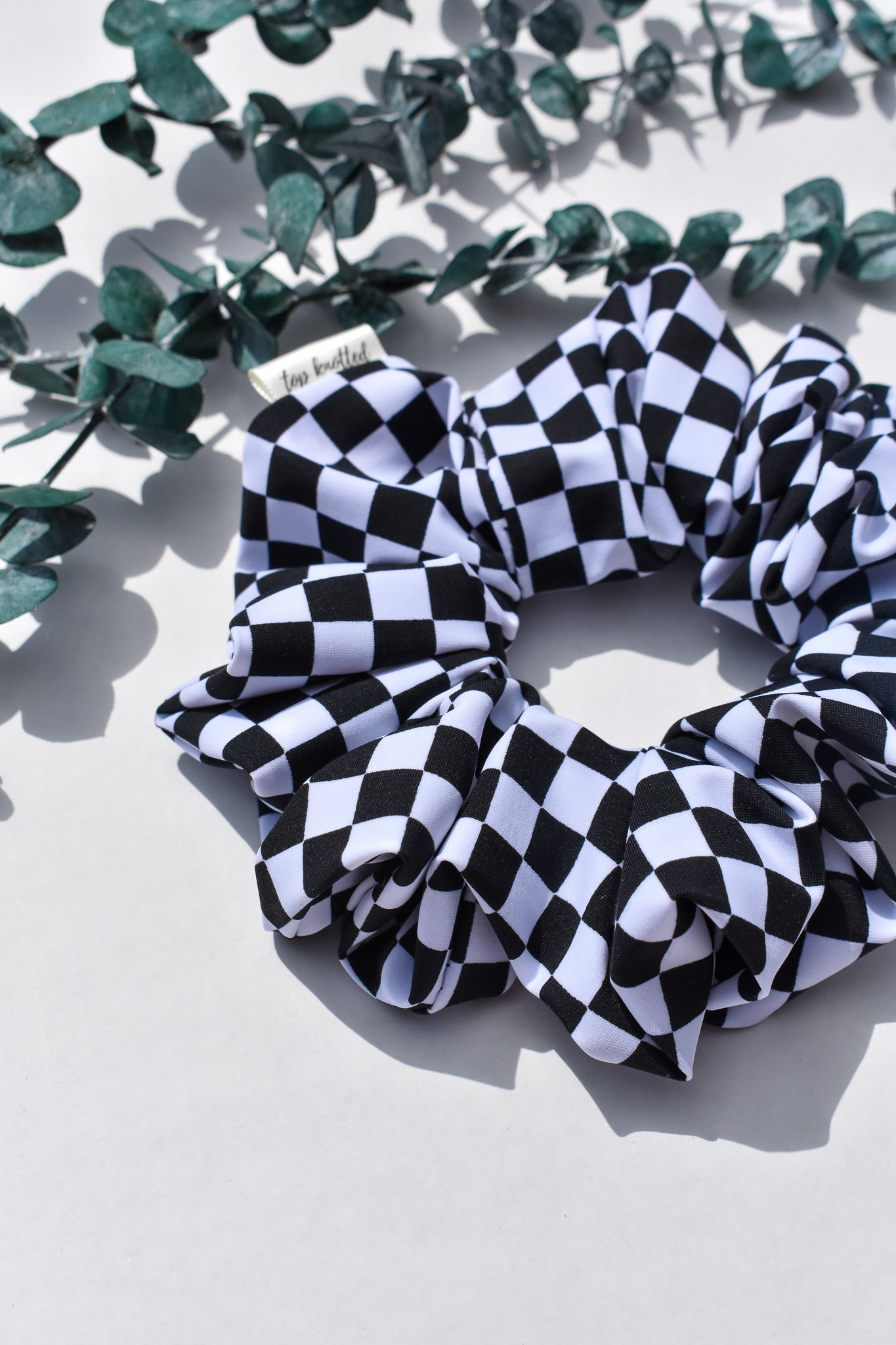 Checkmate Swim Scrunchie