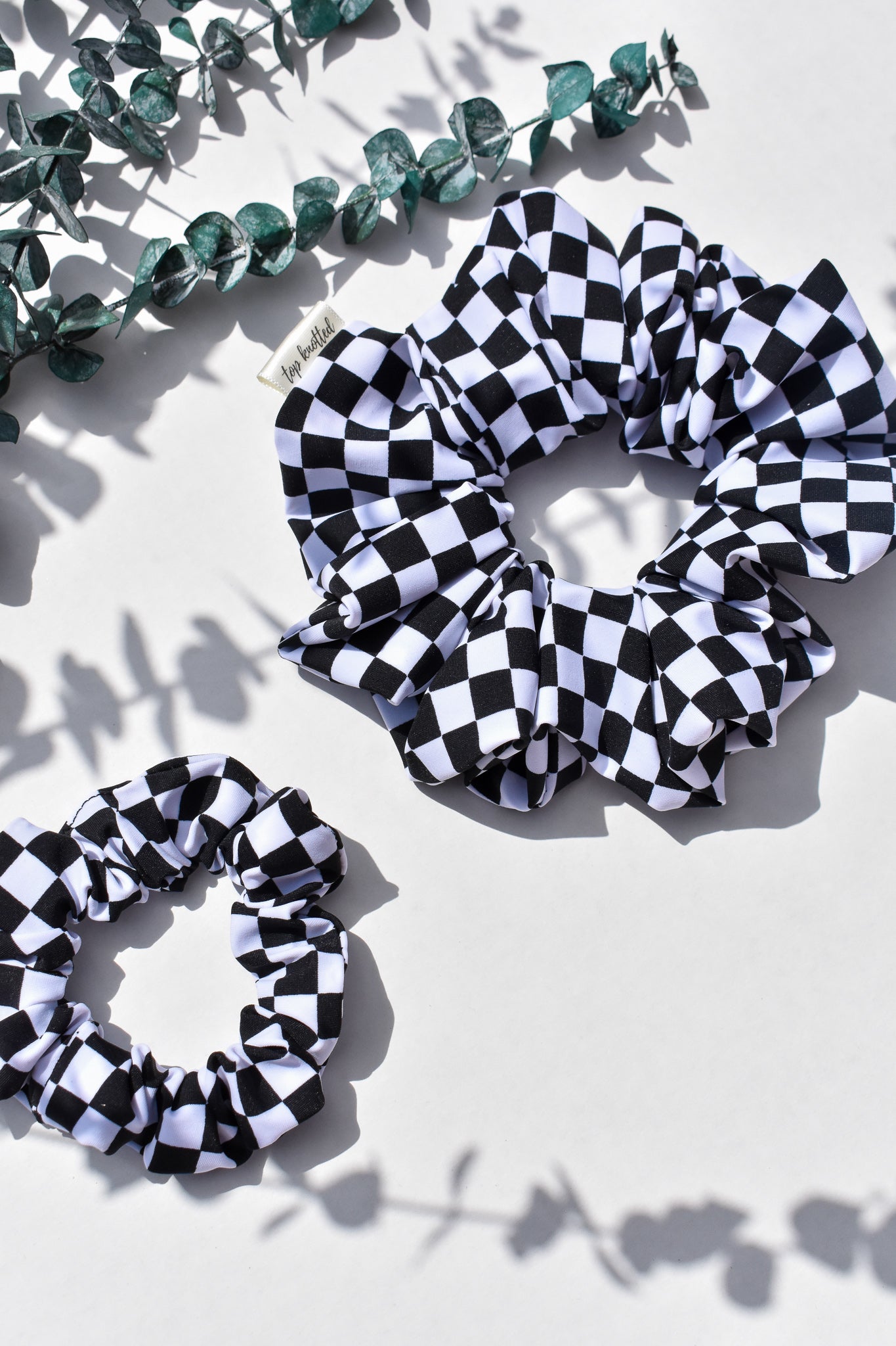 Checkmate | Skinny Swim Scrunchie