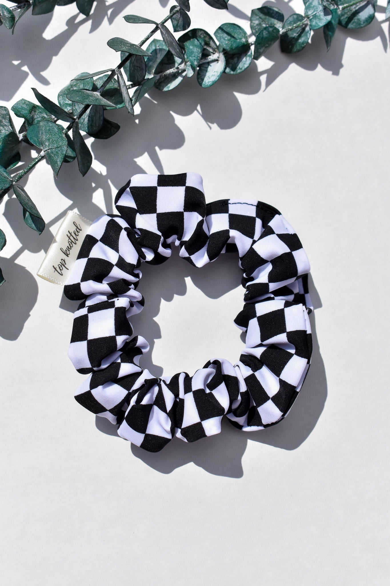 Checkmate | Skinny Swim Scrunchie