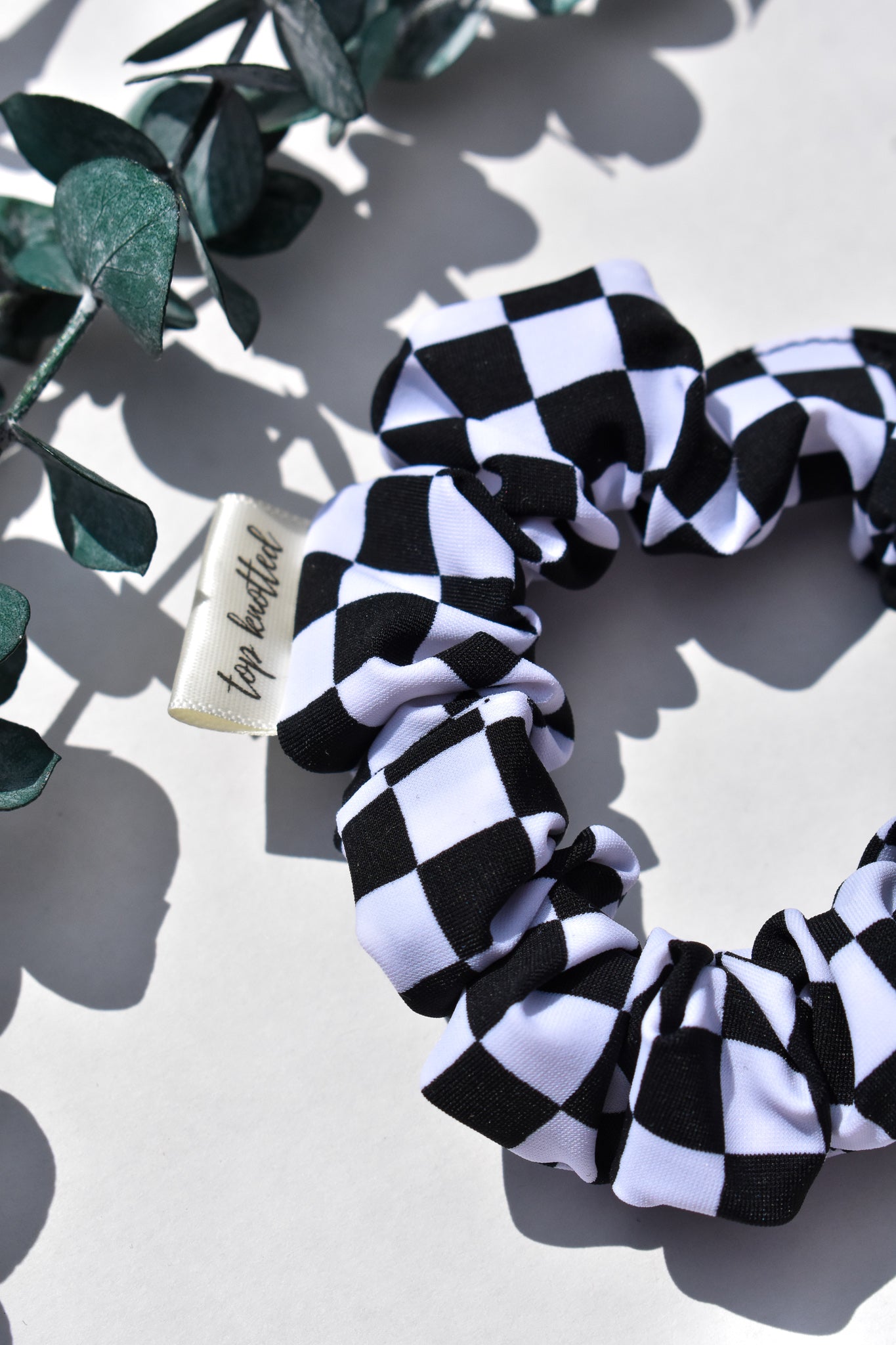Checkmate | Skinny Swim Scrunchie