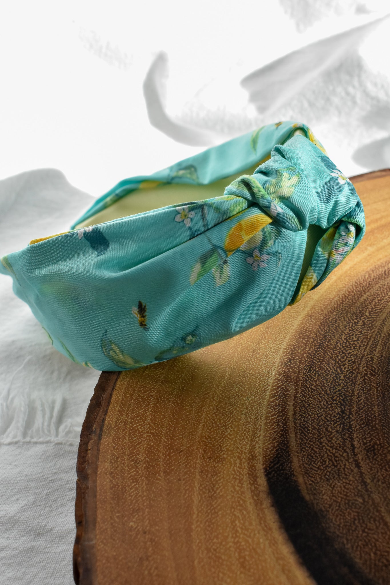 Bees and Lemons | Knotted Headband