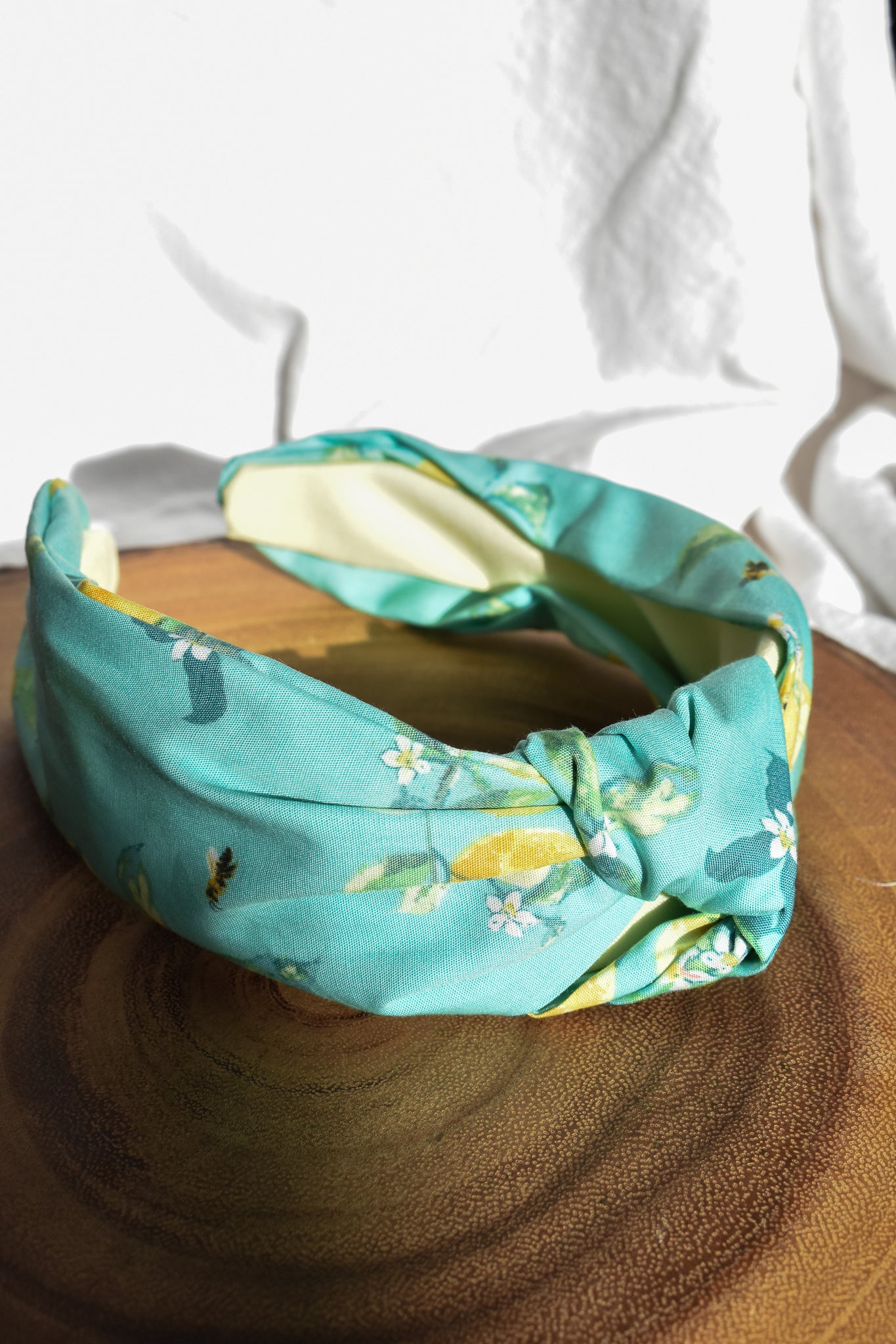 Bees and Lemons | Knotted Headband