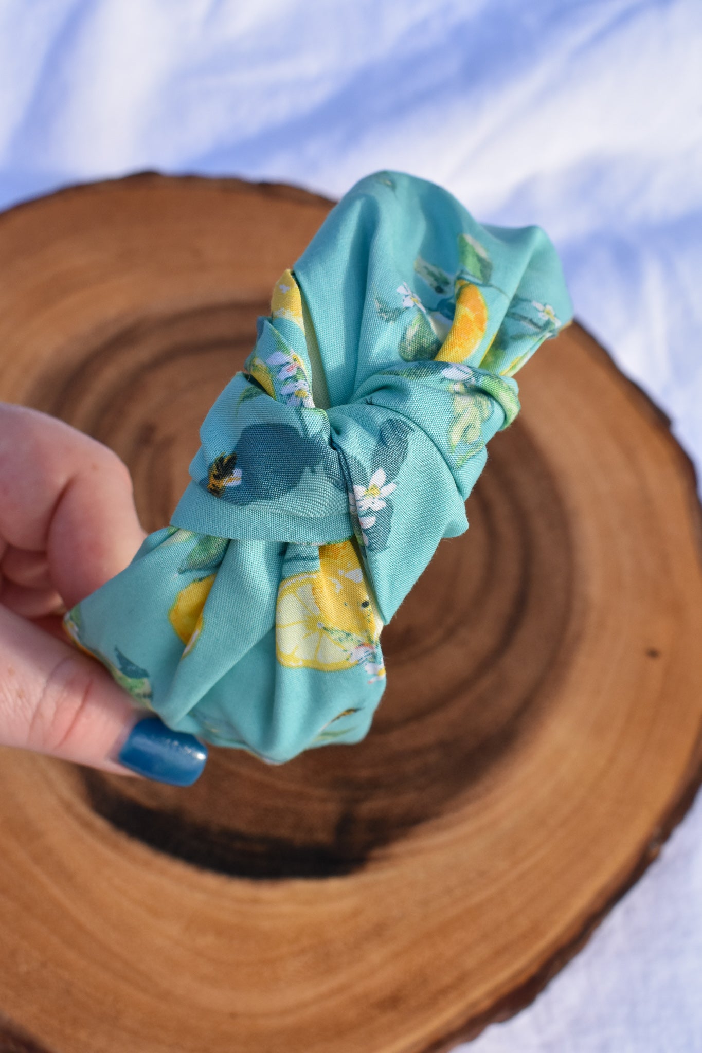 Bees and Lemons | Knotted Headband