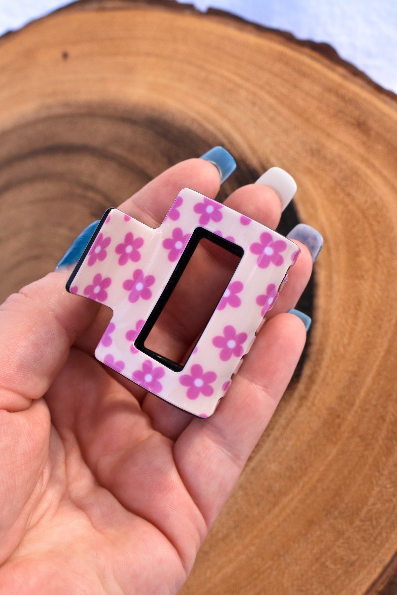Purple Daisy | Square Claw