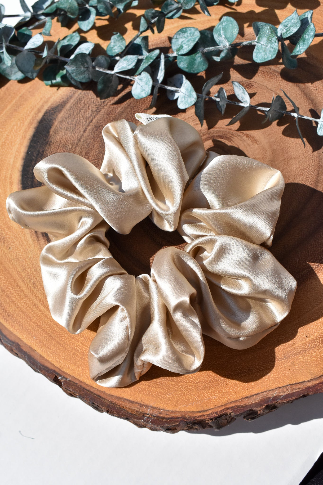 Sand | Classic Silk Scrunchie