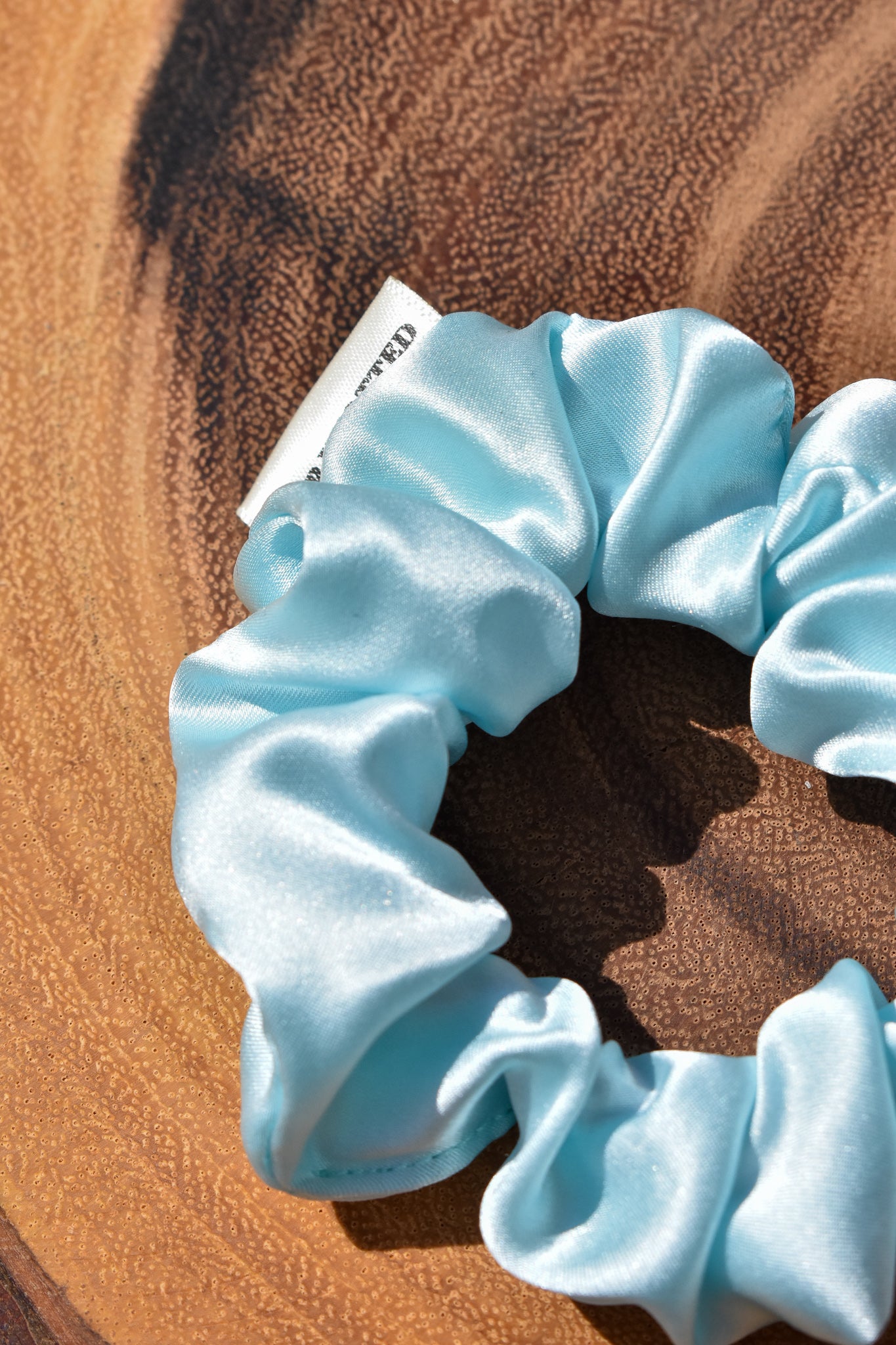Baby Blue | Skinny Silk Scrunchie