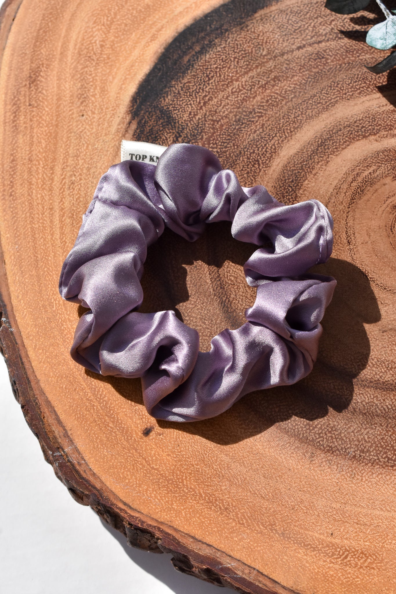 Mauve | Skinny Silk Scrunchie