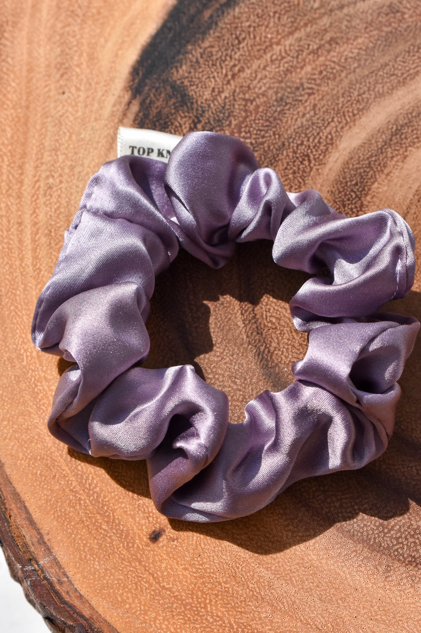 Mauve | Skinny Silk Scrunchie
