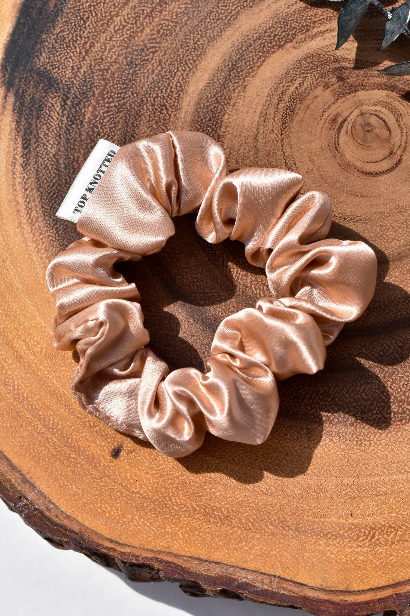 Dusty Rose | Skinny Silk Scrunchie