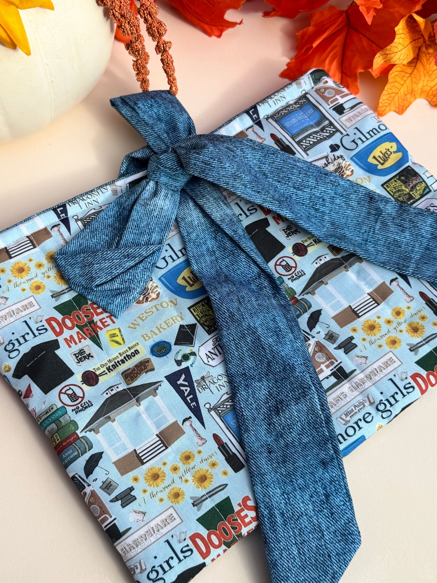 Gilmore Girls Quilted Book Sleeve