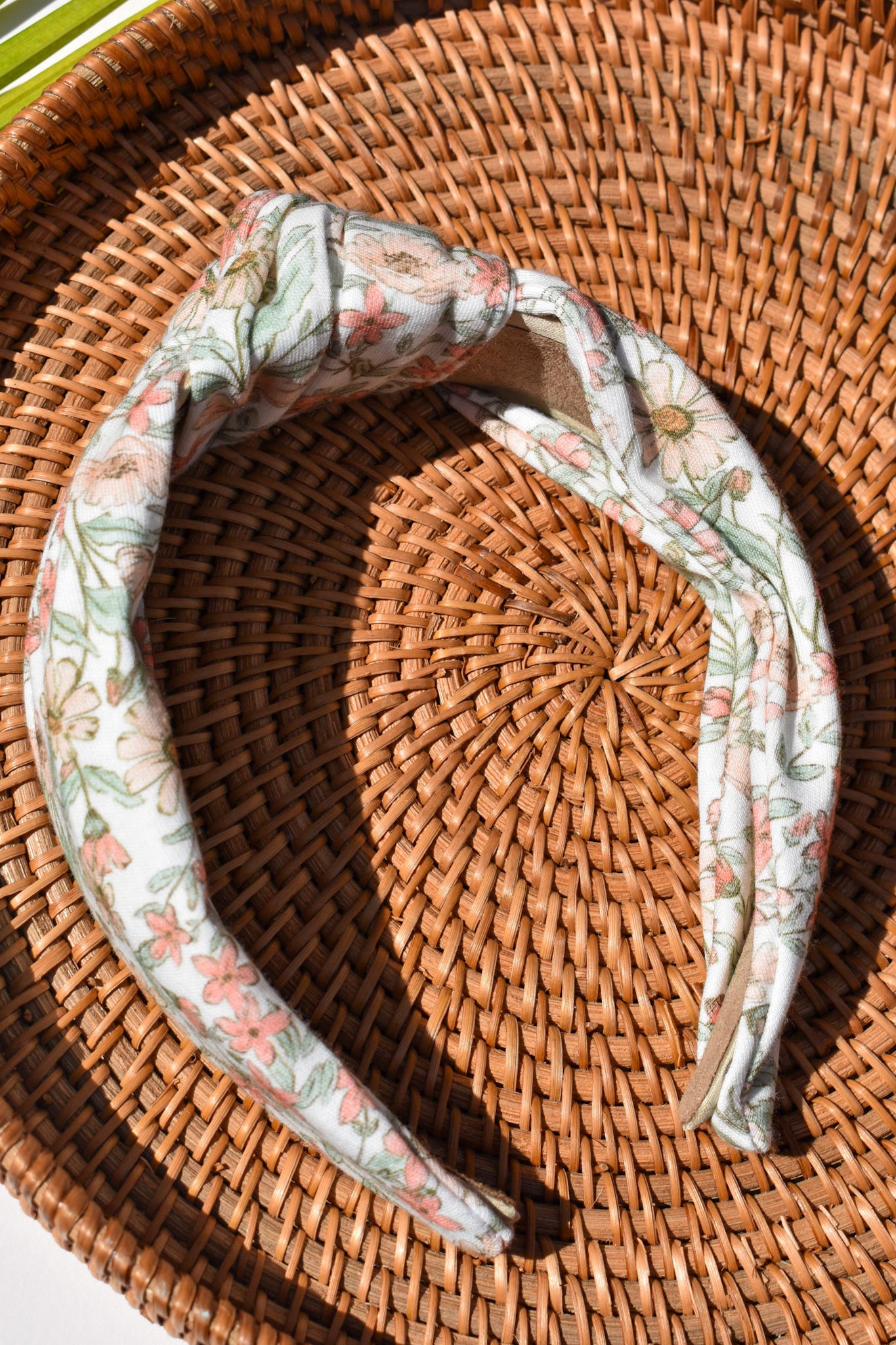 Heirloom Flora Knotted Headband