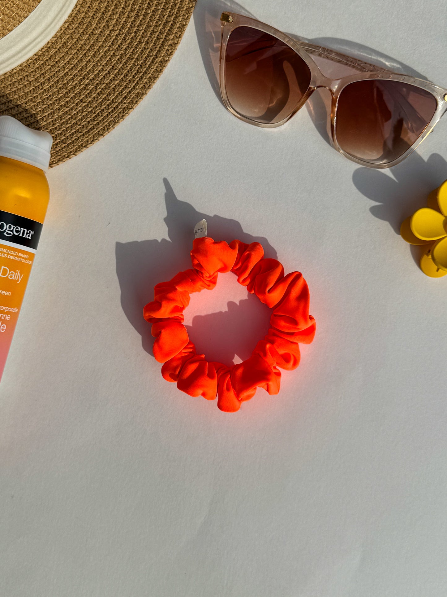 Tequila Sunrise Swim Scrunchie