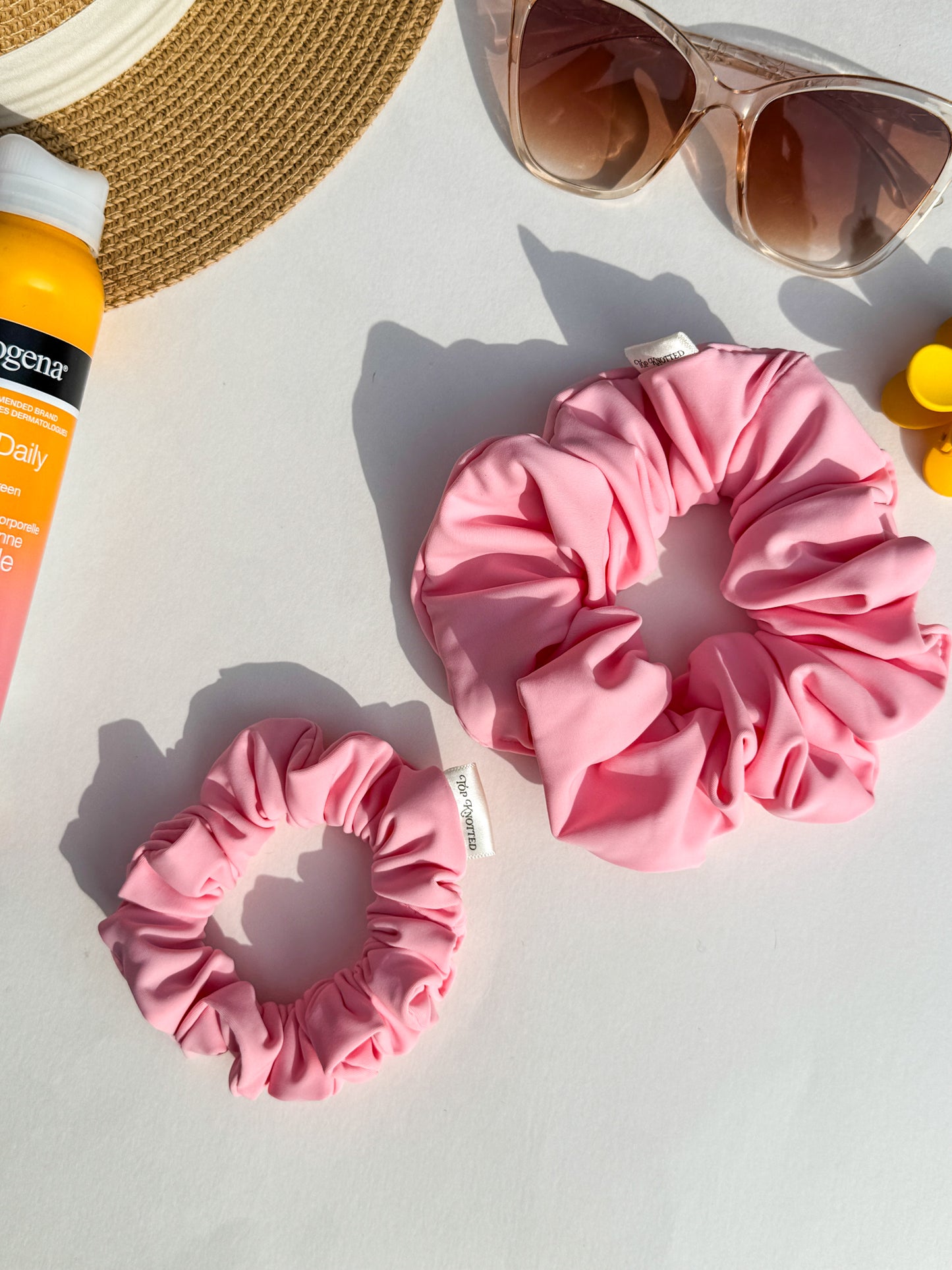 Strawberry Daiquiri Swim Scrunchie