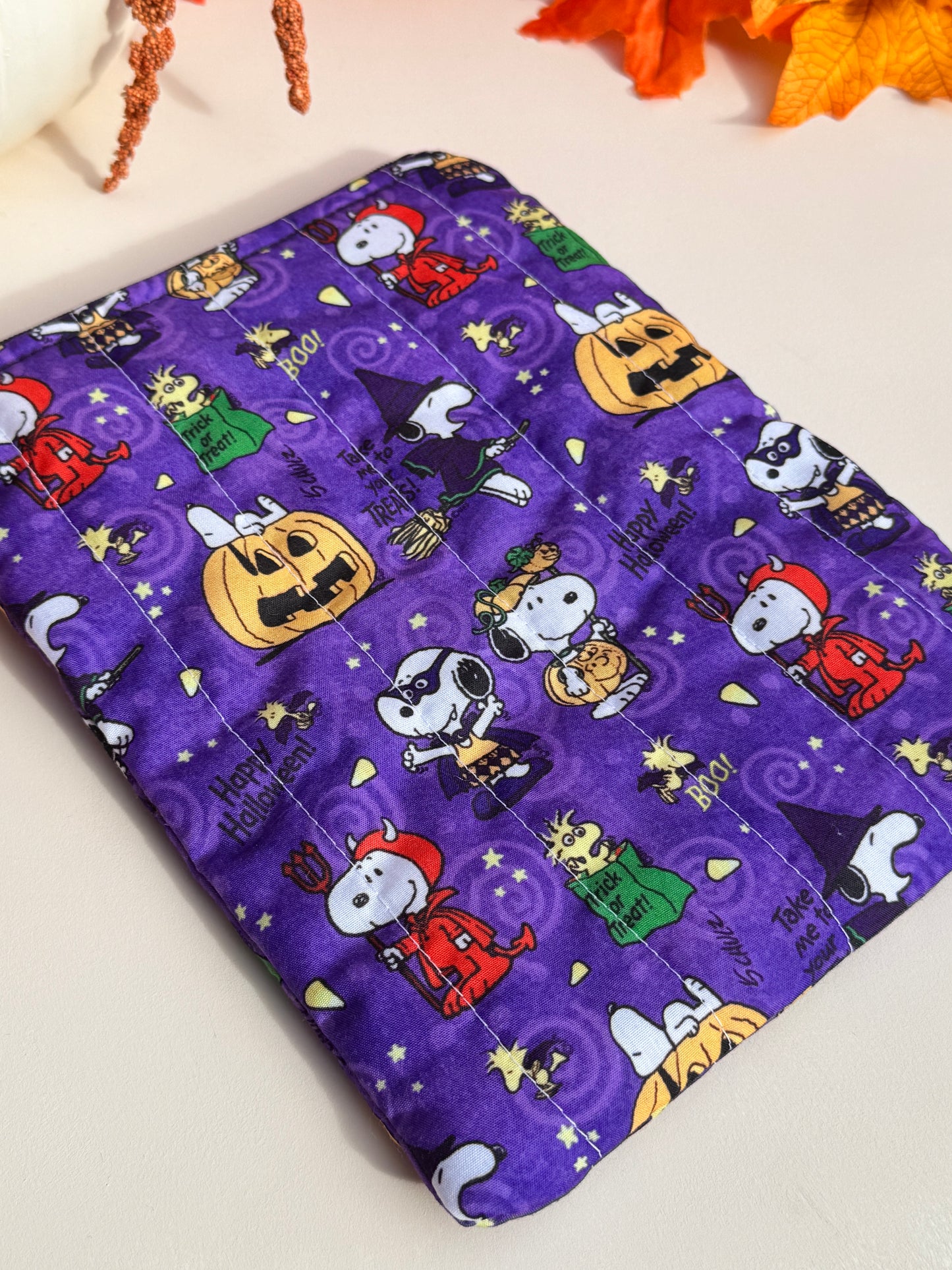 Snoopy Trick Or Treats Kindle Sleeve