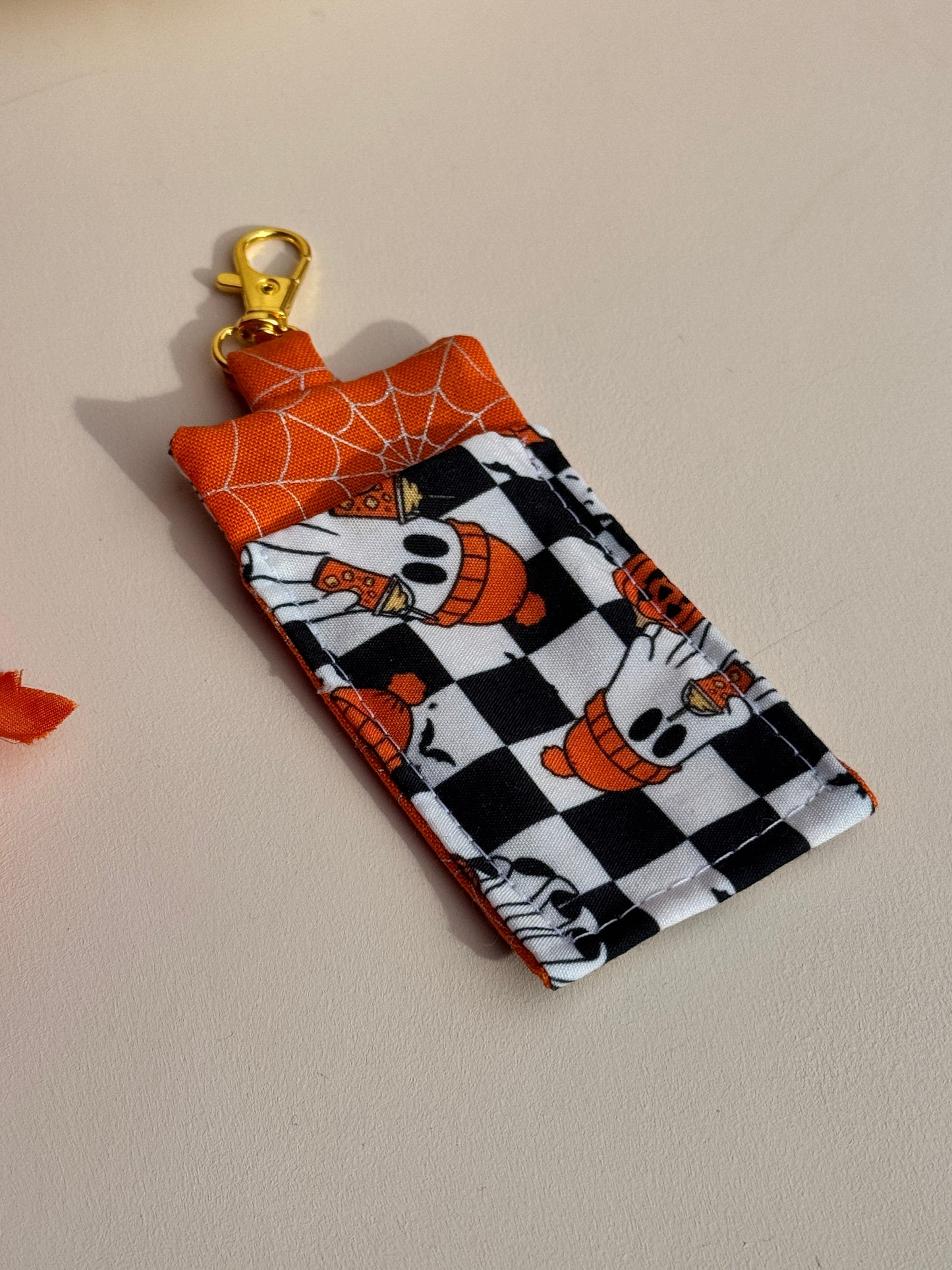 Spooky Sips Lip Balm Keychain