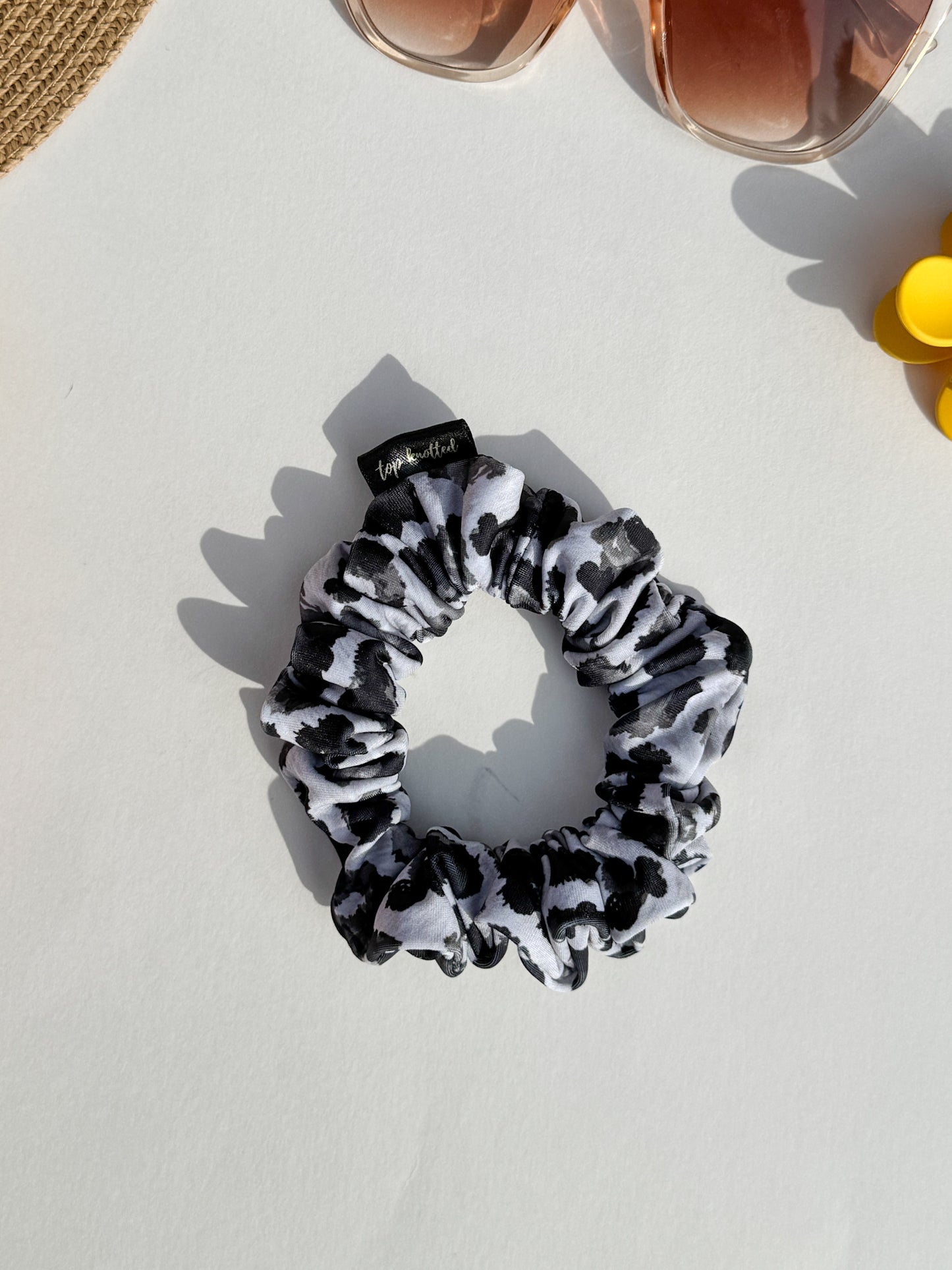 Leopard Swim Scrunchie