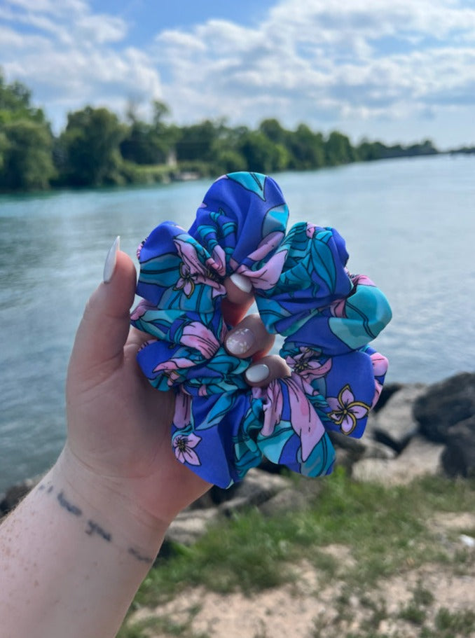 Tropics | Classic Swim Scrunchie