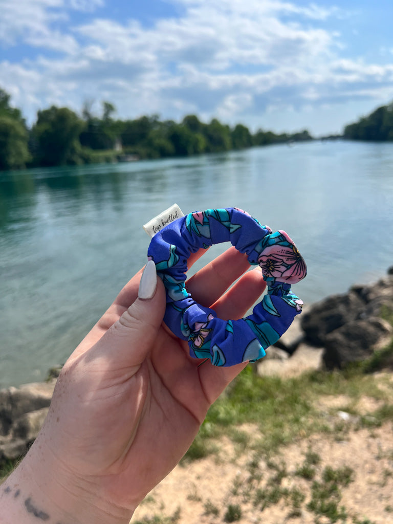 Tropics | Skinny Swim Scrunchie