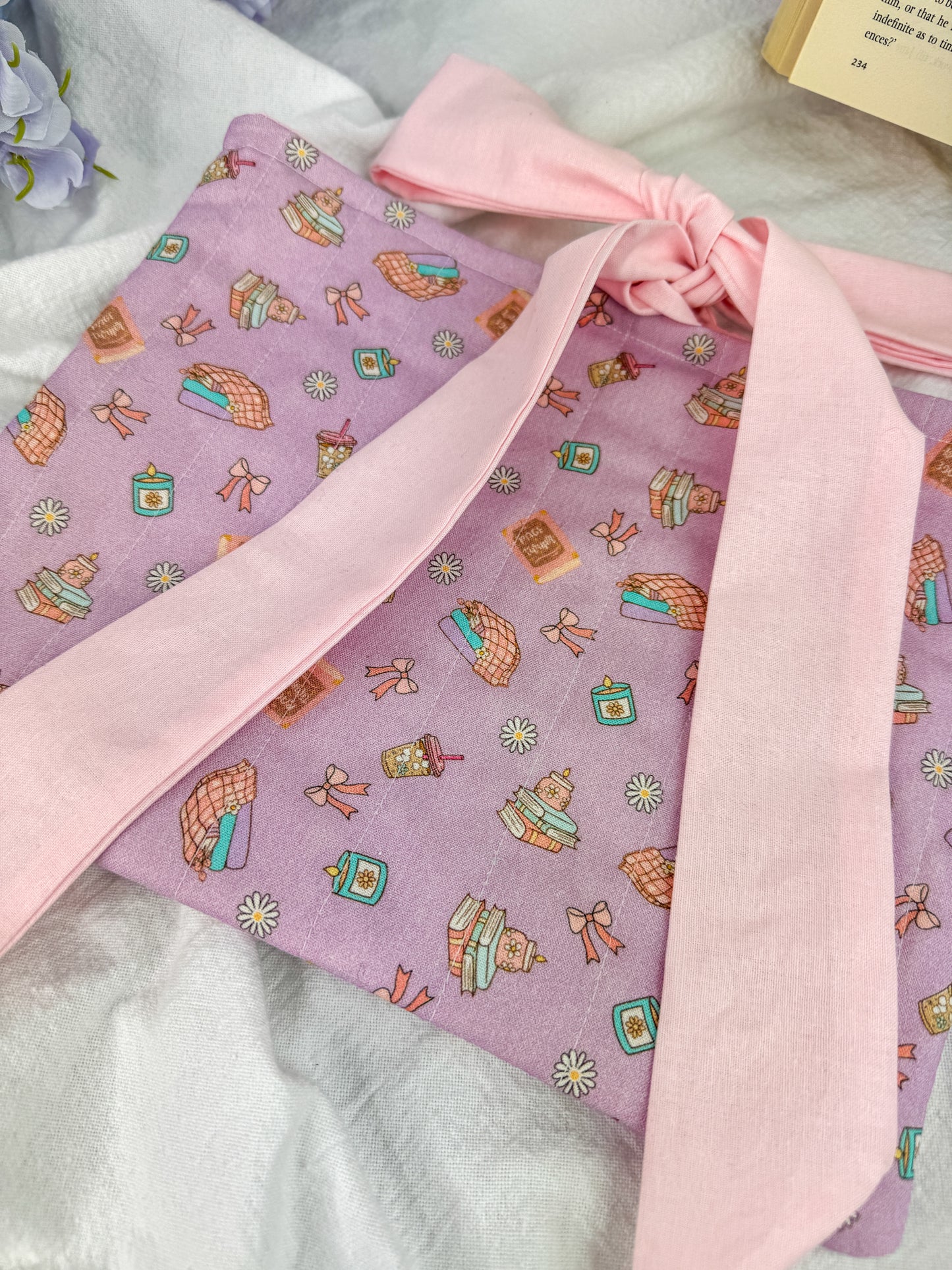 Cozy Chapters Quilted Book Sleeve