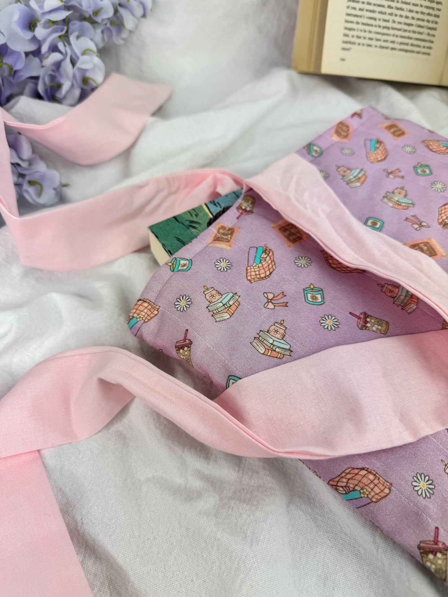 Cozy Chapters Quilted Book Sleeve