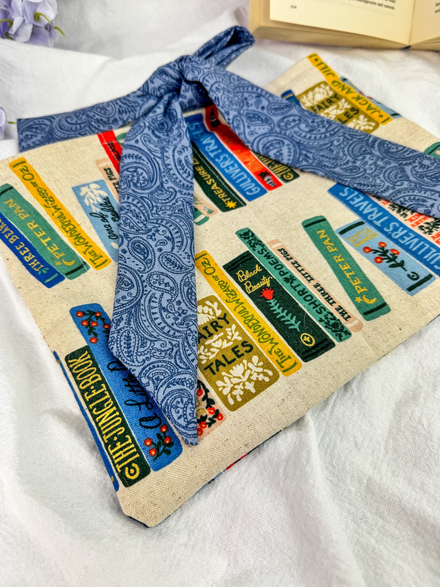 Book Club Quilted Book Sleeve