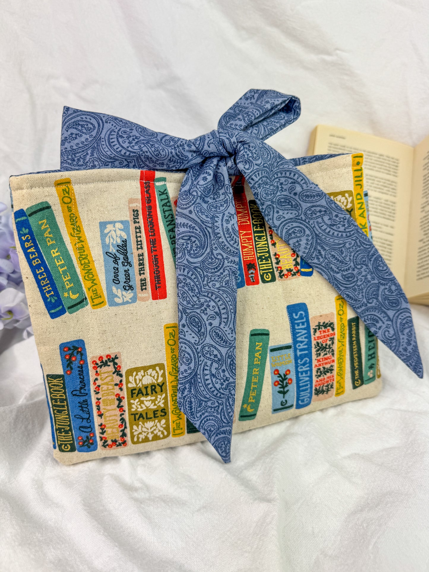 Book Club Quilted Book Sleeve