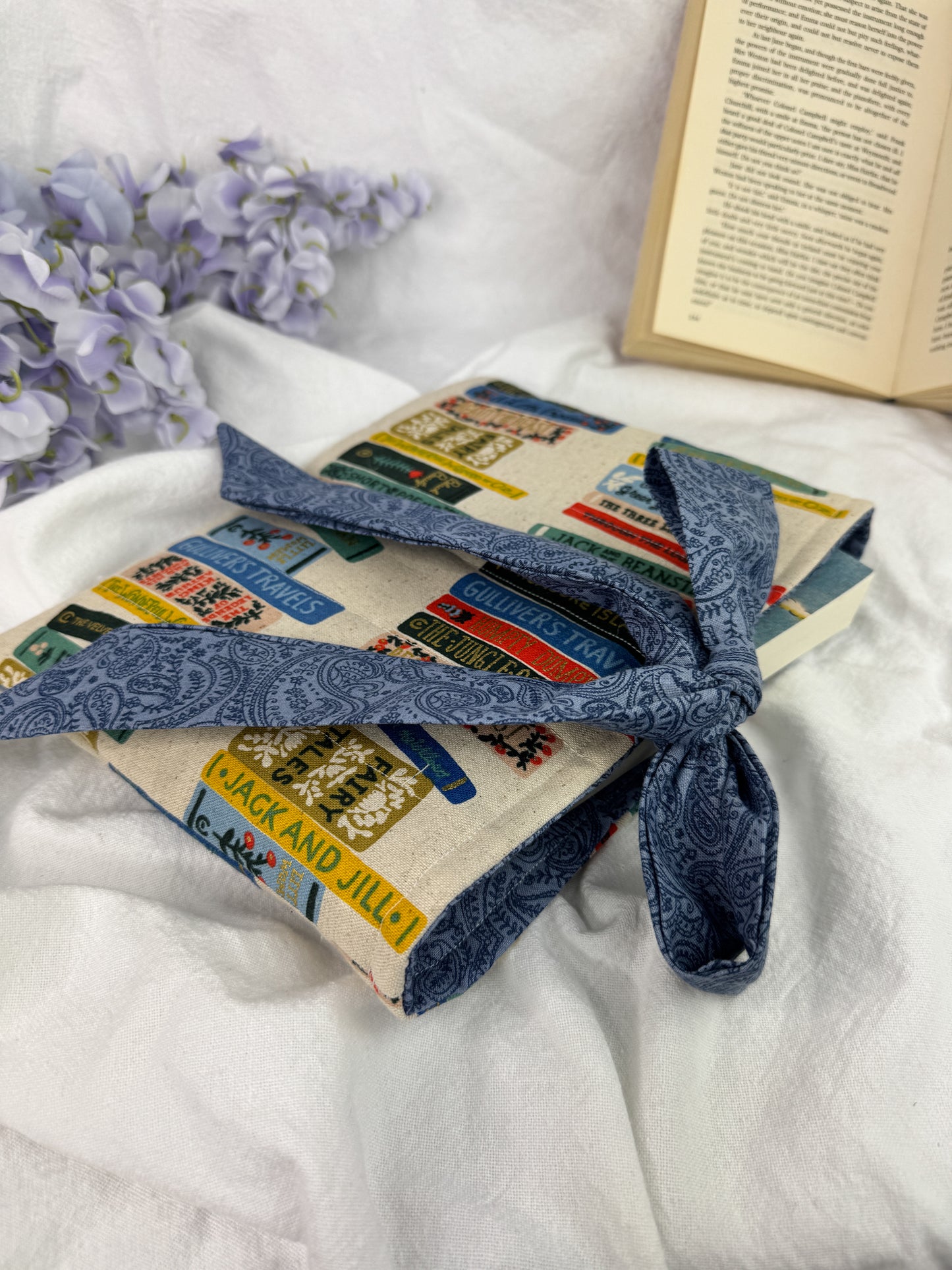 Book Club Quilted Book Sleeve