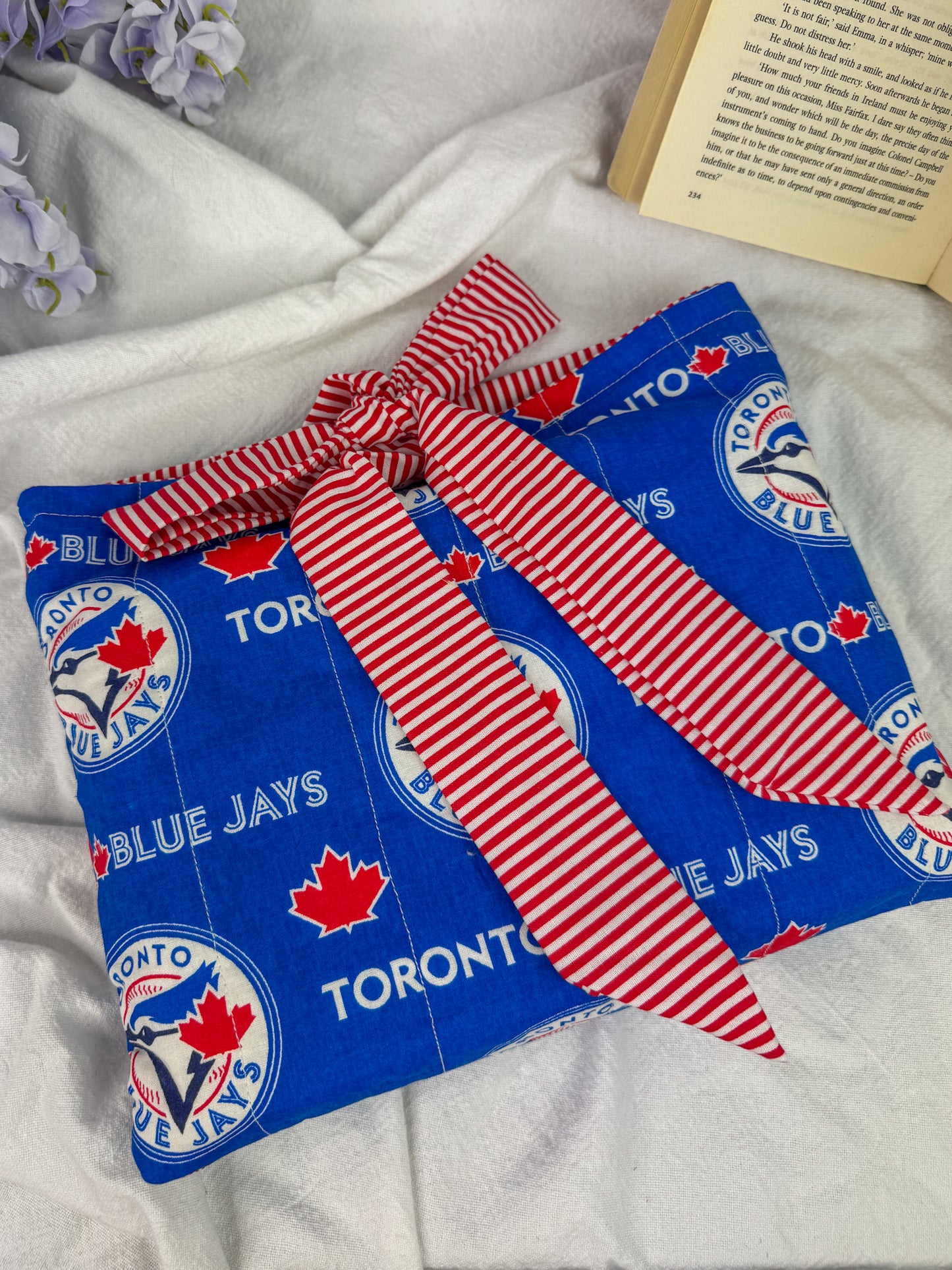 Blue Jays Quilted Book Sleeve