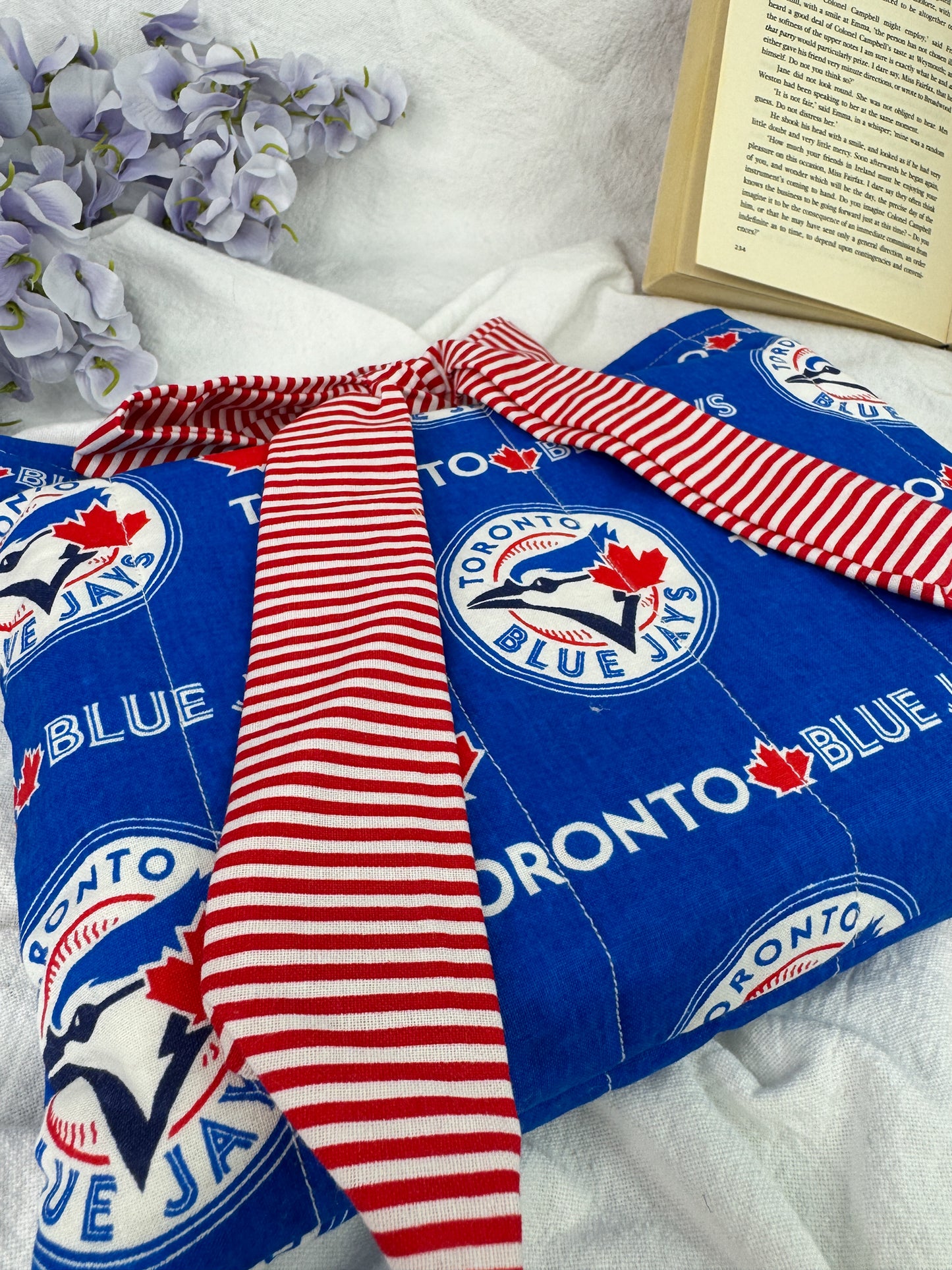 Blue Jays Quilted Book Sleeve