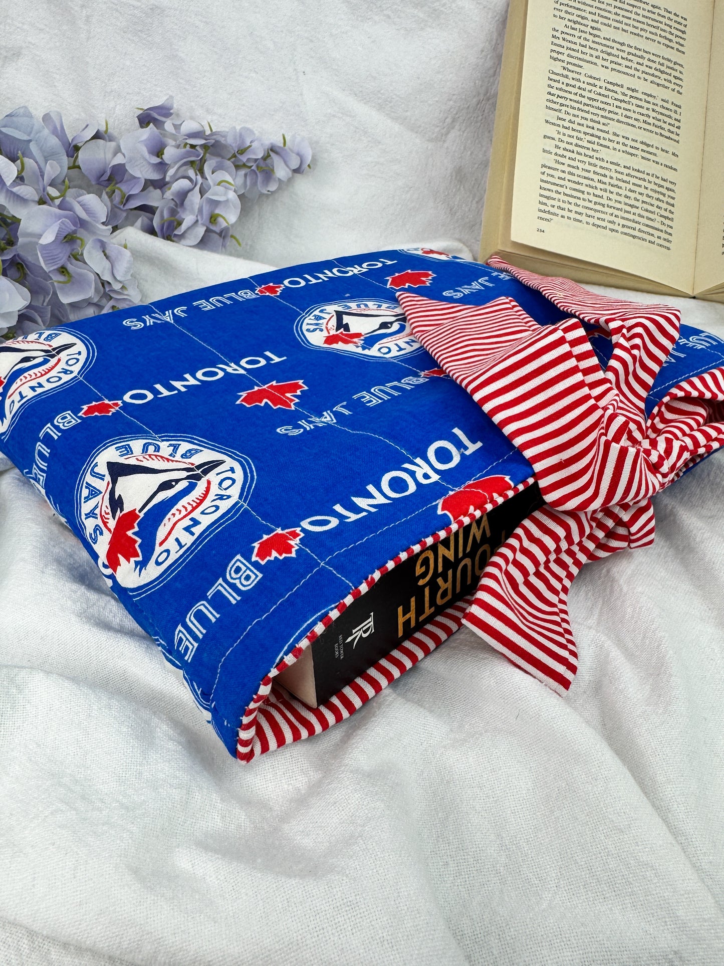 Blue Jays Quilted Book Sleeve