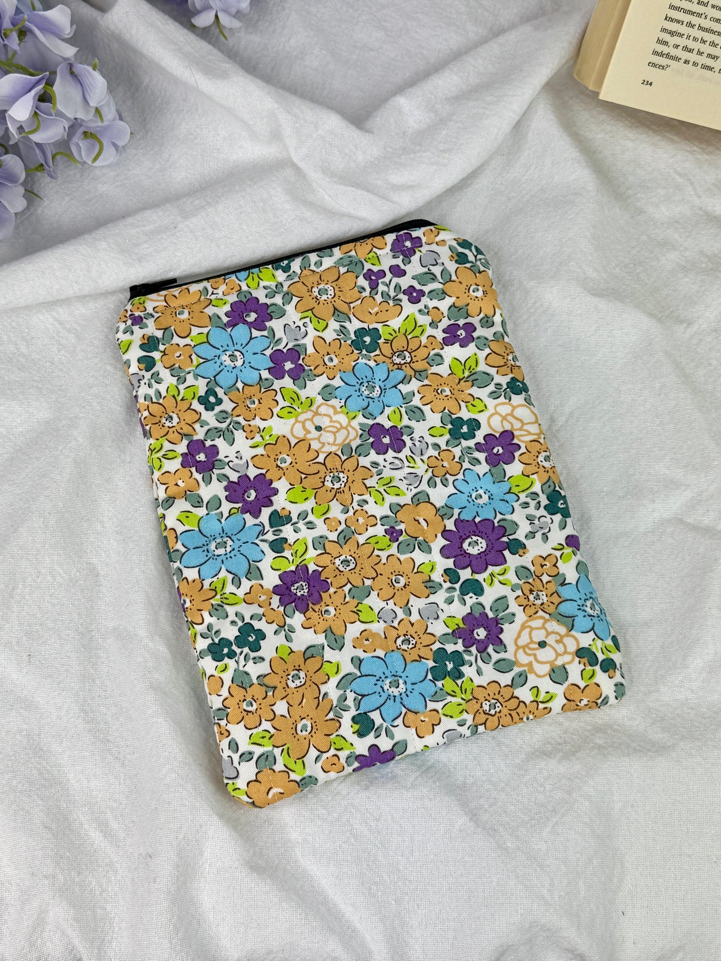 Golden Garden Quilted Kindle Sleeve