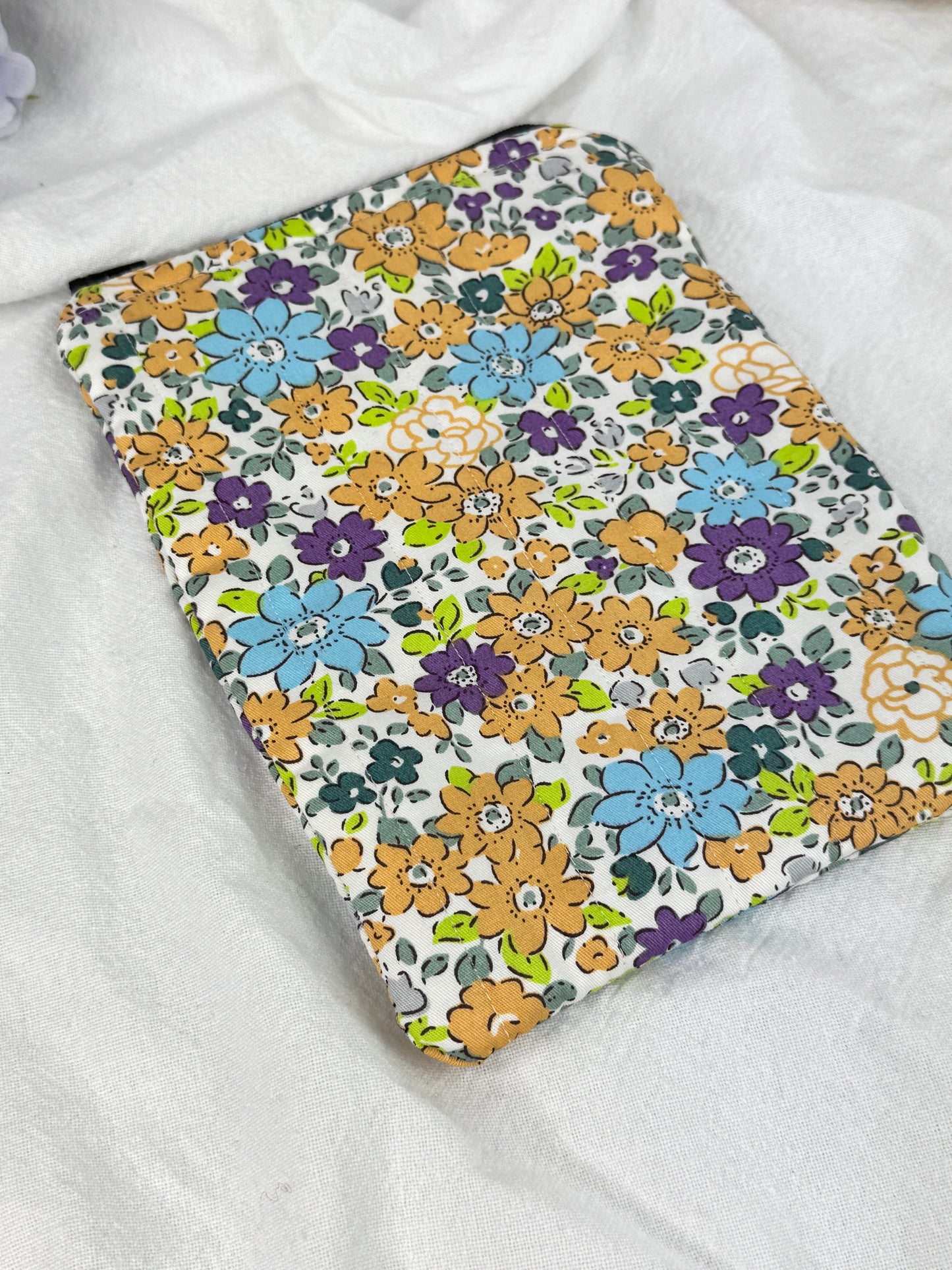 Golden Garden Quilted Kindle Sleeve