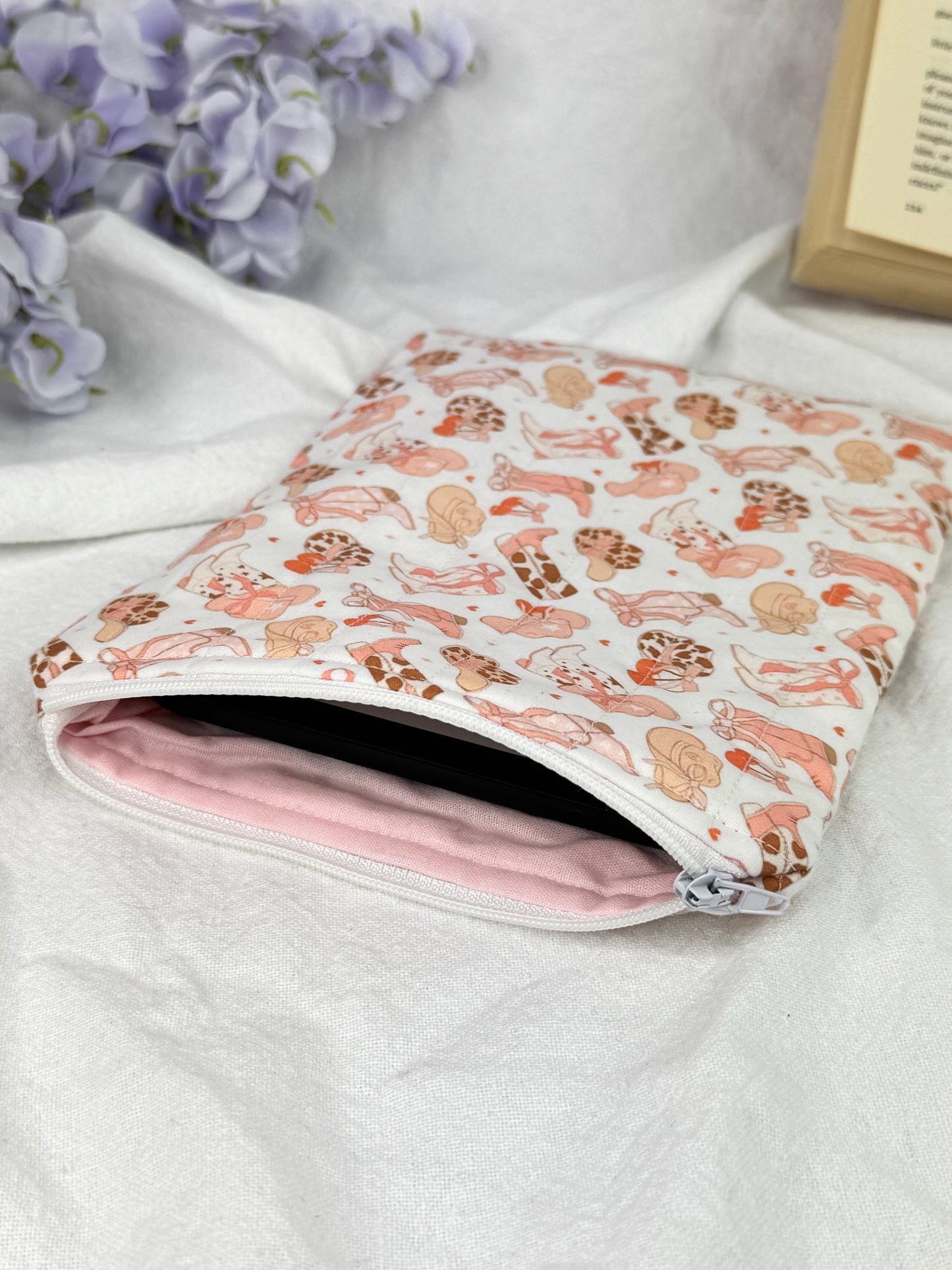 Cowgirl Cutie Quilted Kindle Sleeve