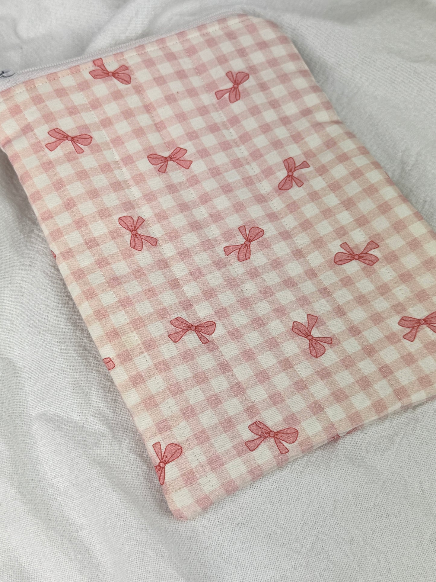 Pink Picnic Quilted Kindle Sleeve