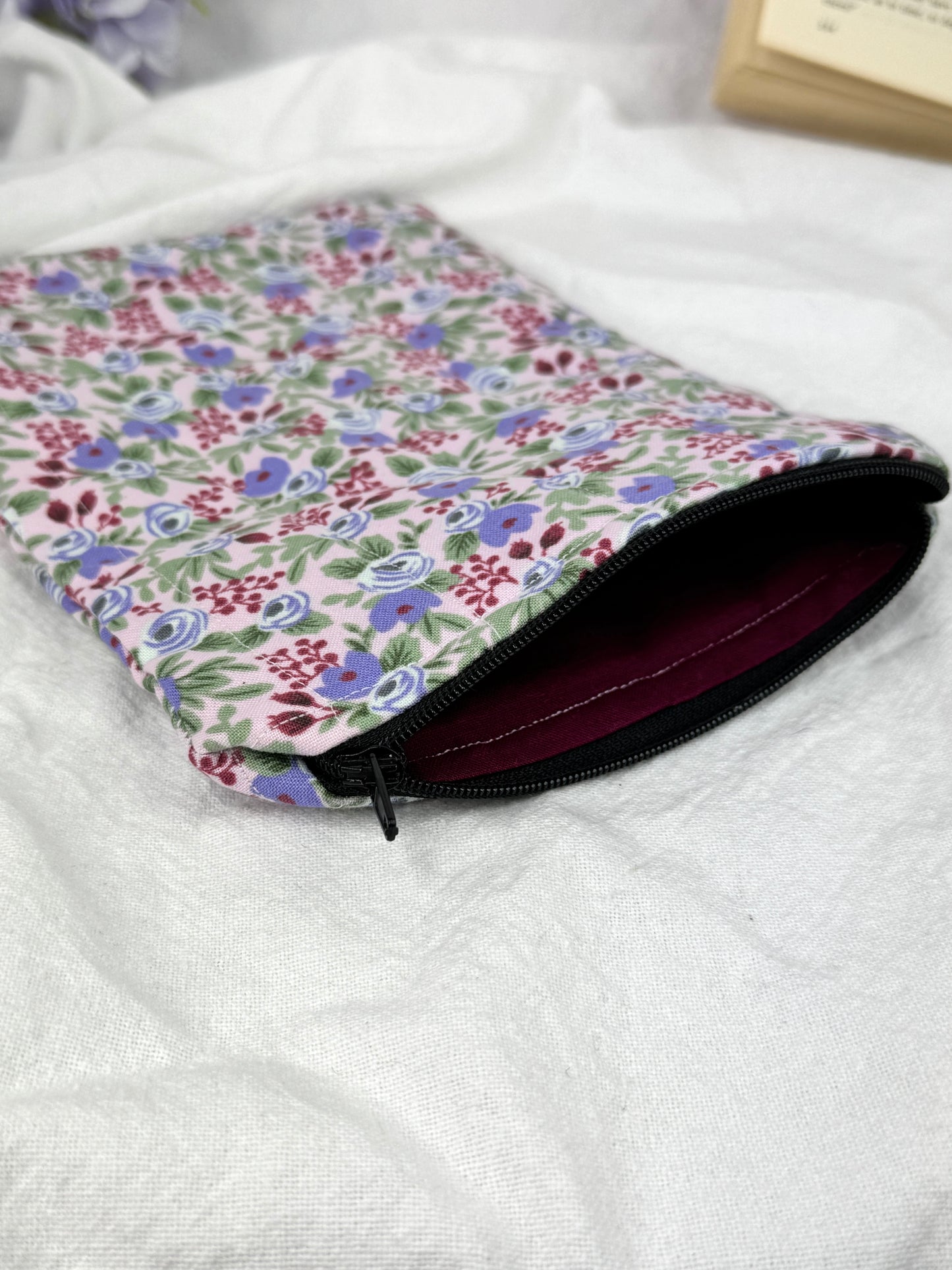 Lilac Garden Party Quilted Kindle Sleeve